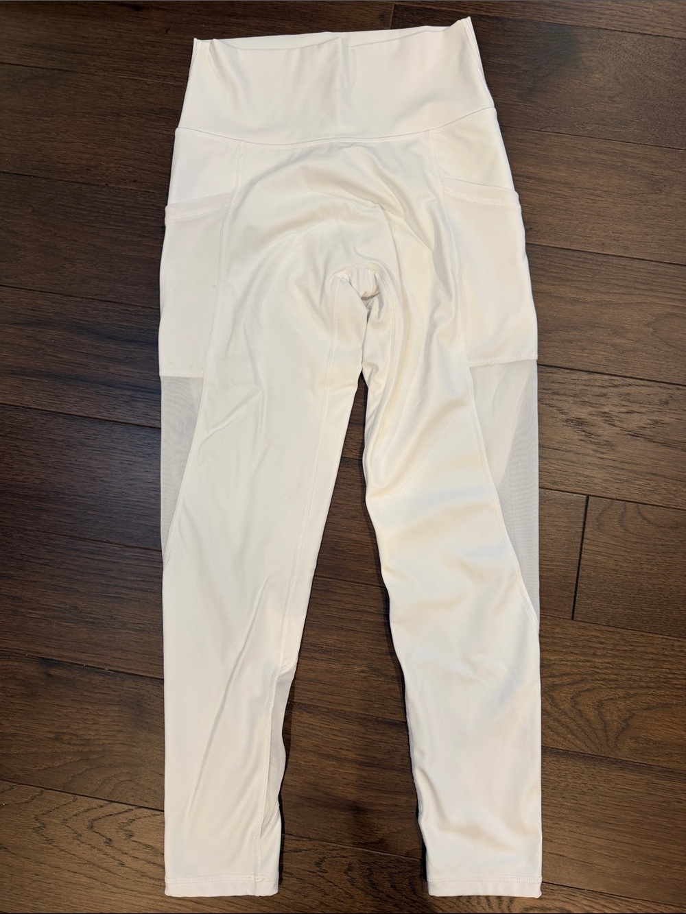 aerie White Hi-Rise 7/8 Offline Leggings Size Large- C47-043